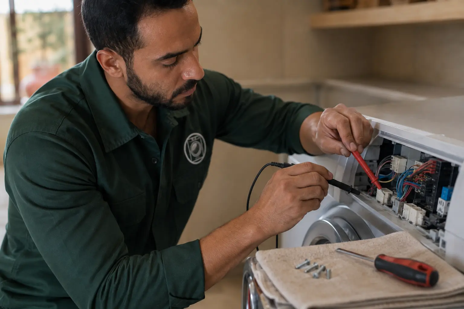 Washing machine diagnosis